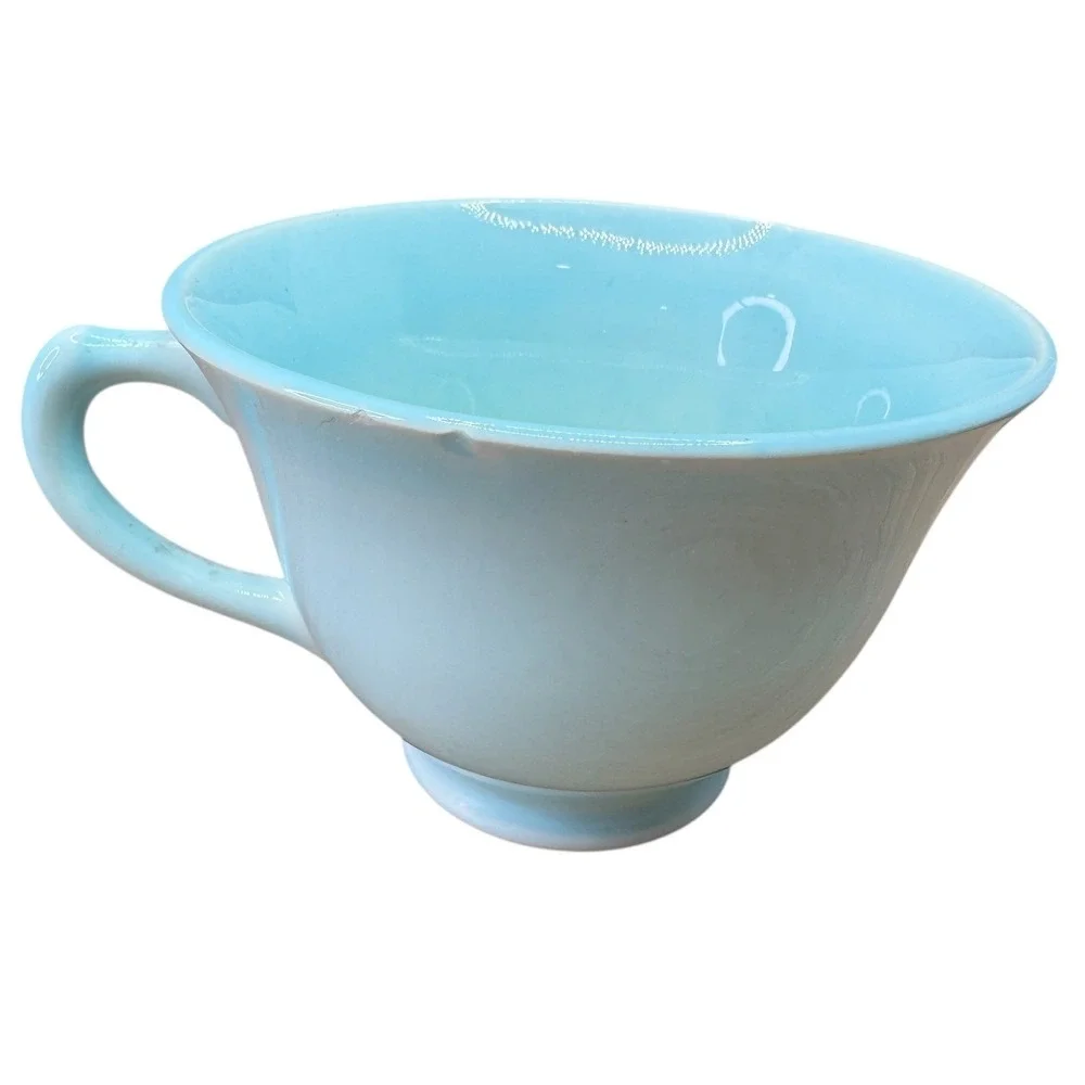 LuRay Pastels Teacup Taylor Smith Taylor Made In USA Vintage Replacement Blue‎